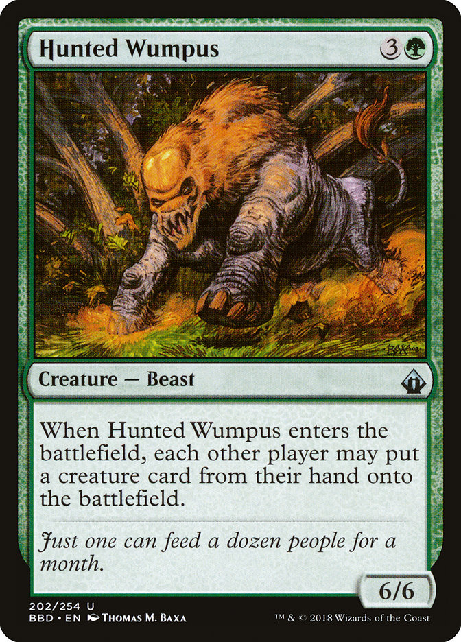 Hunted Wumpus - Foil