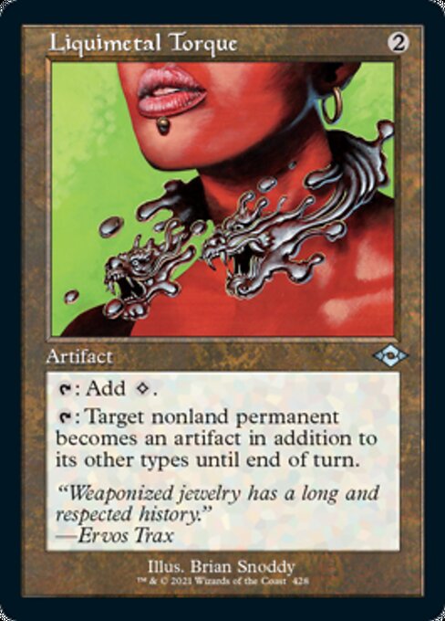 Liquimetal Torque - Foil-Etched