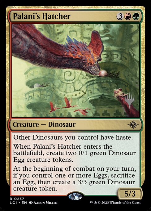 Palani's Hatcher - Foil - Promo Pack
