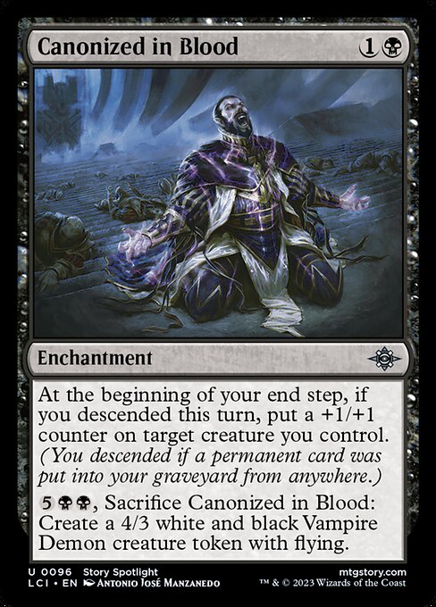 Canonized in Blood - Foil