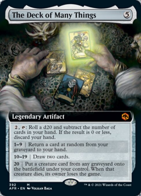 The Deck of Many Things - Foil