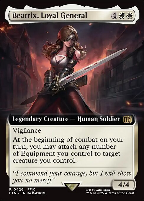 Beatrix, Loyal General - Foil