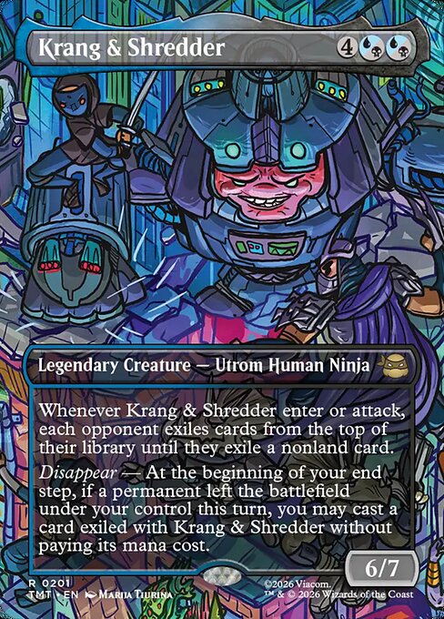 Krang & Shredder - Foil