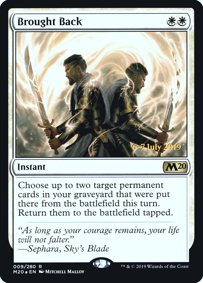 Brought Back - Foil - Prerelease Promo