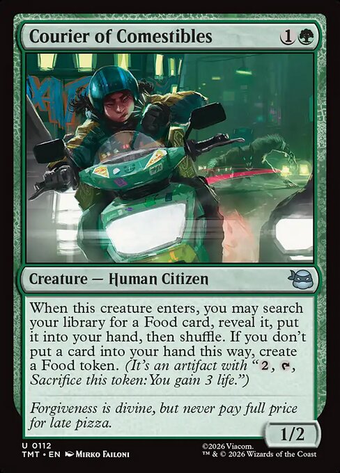 Courier of Comestibles - Foil