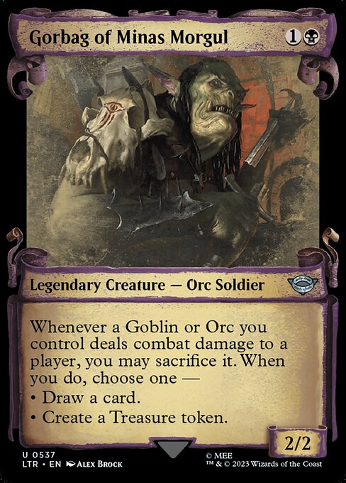 Gorbag of Minas Morgul - Silver Foil