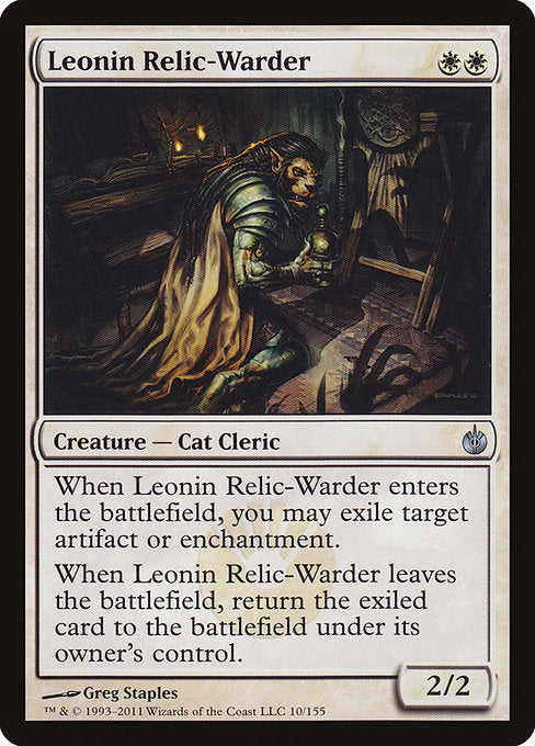 Leonin Relic-Warder - Foil