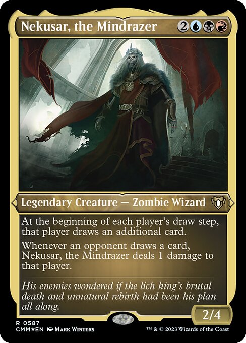 Nekusar, the Mindrazer - Foil-Etched
