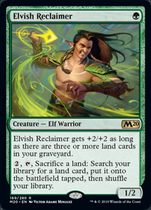Elvish Reclaimer - Foil