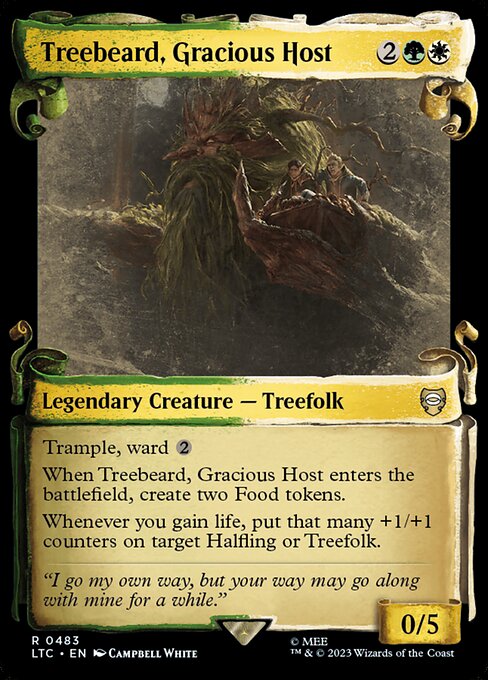 Treebeard, Gracious Host - Silver Foil