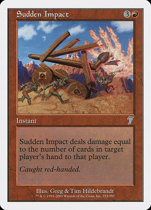 Sudden Impact - Foil