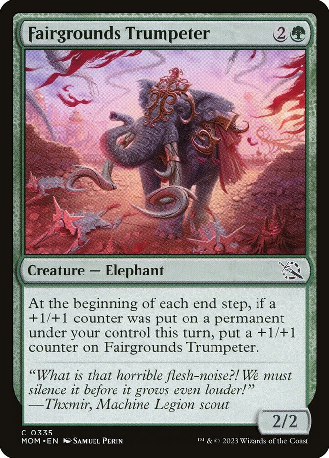 Fairgrounds Trumpeter - Foil