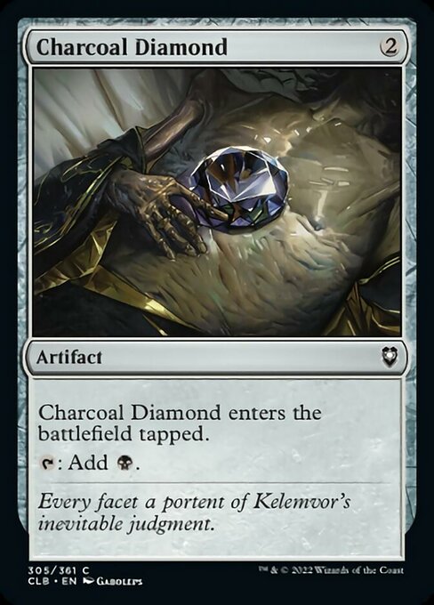 Charcoal Diamond - Foil