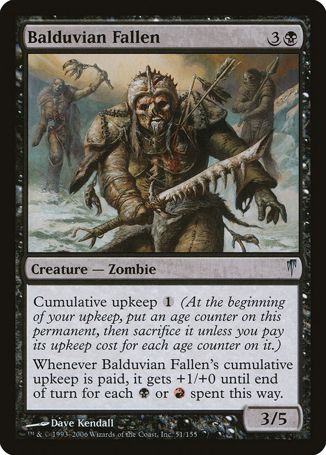 Balduvian Fallen - Foil