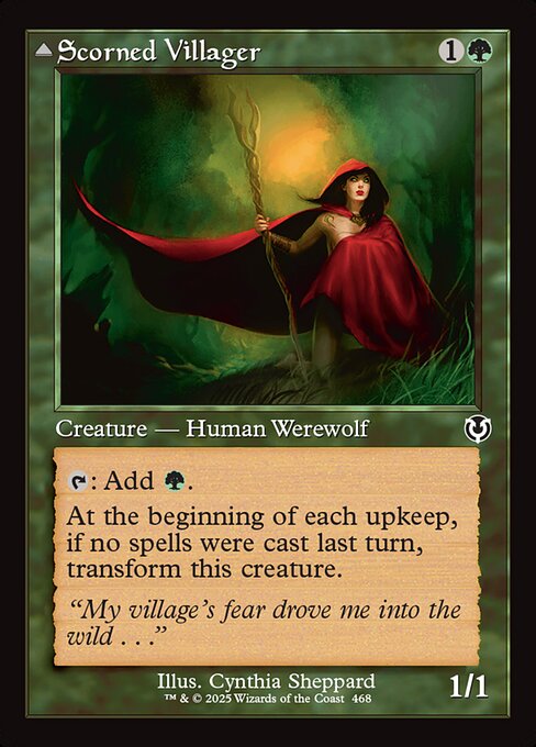 Scorned Villager - Foil