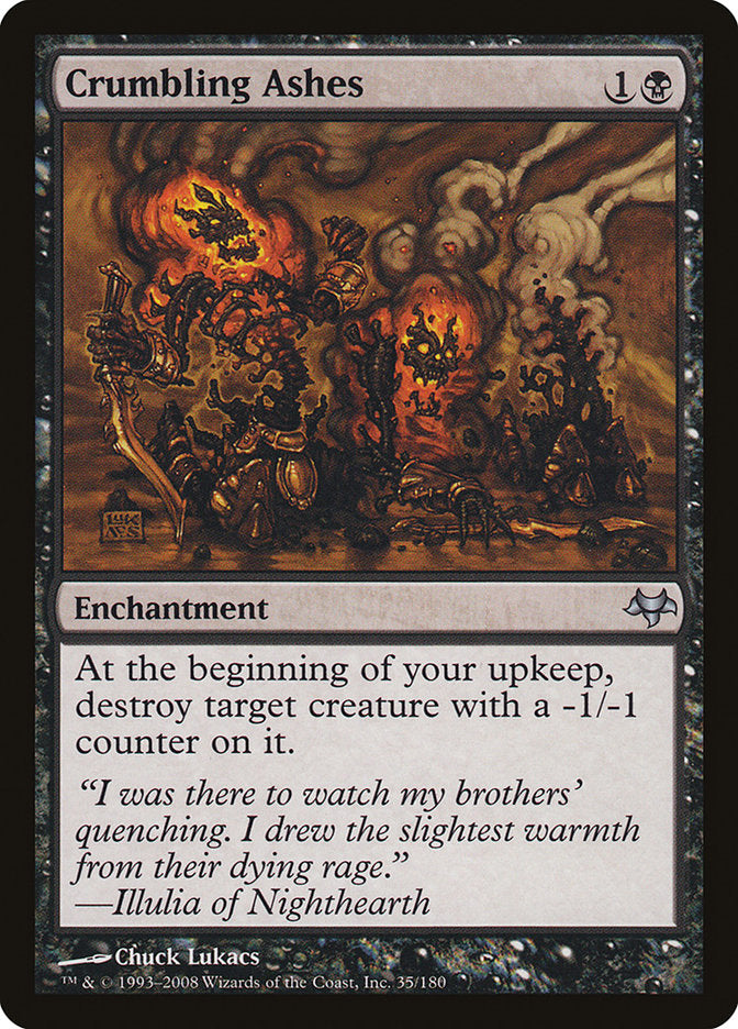 Crumbling Ashes - Foil