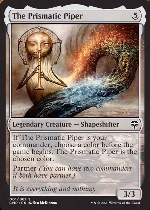 The Prismatic Piper - Foil