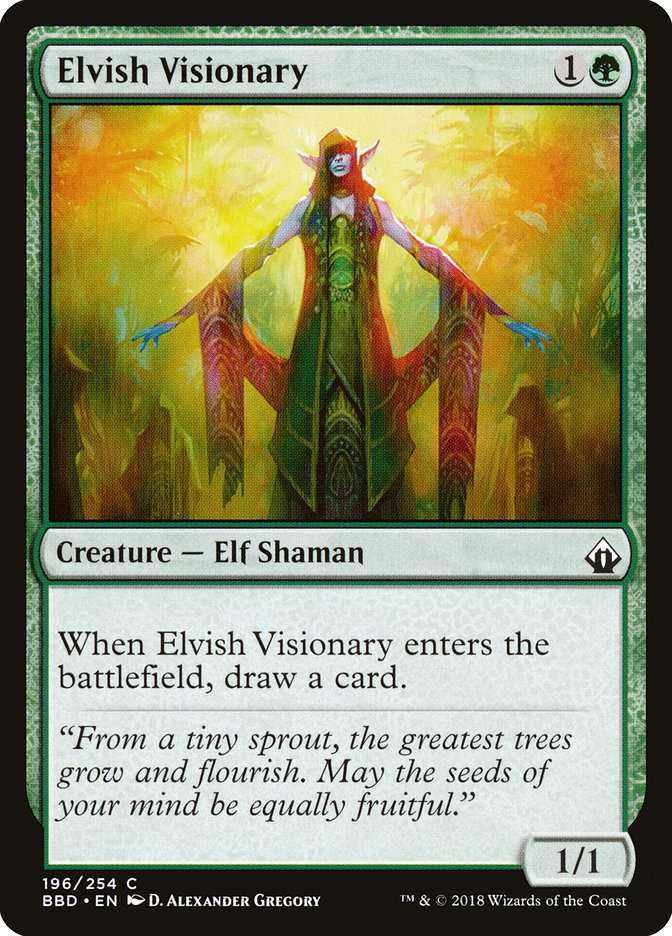 Elvish Visionary - Foil