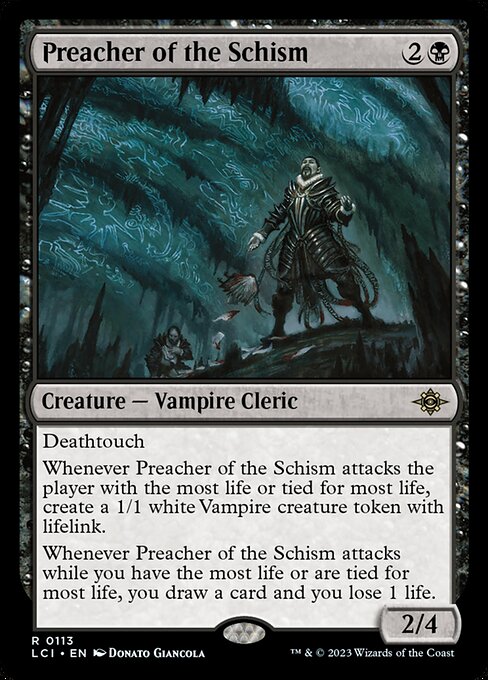 Preacher of the Schism - Foil