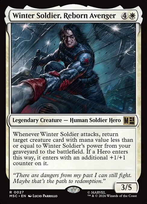 Winter Soldier, Reborn Avenger - Surge Foil