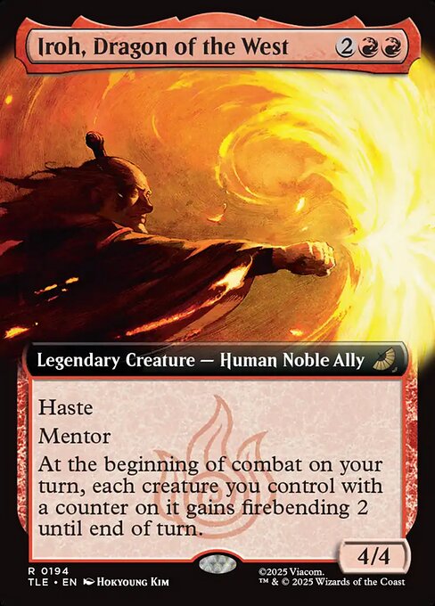 Iroh, Dragon of the West - Foil