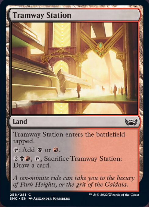 Tramway Station - Foil