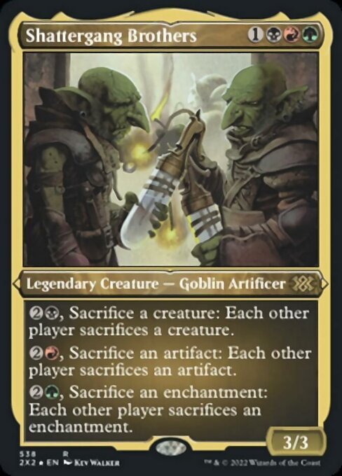 Shattergang Brothers - Foil Etched