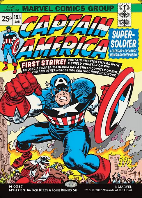 Captain America, Super-Soldier - Foil