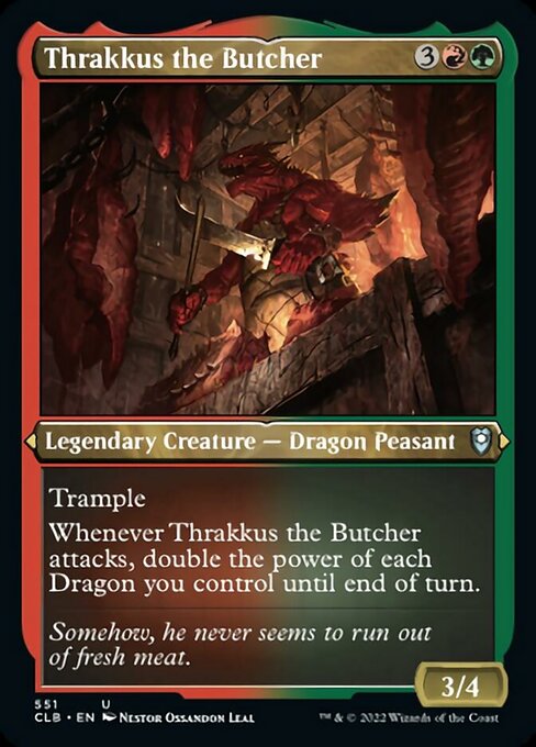 Thrakkus the Butcher - Foil-Etched