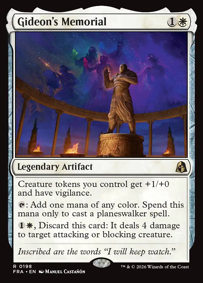 Gideon's Memorial - Foil
