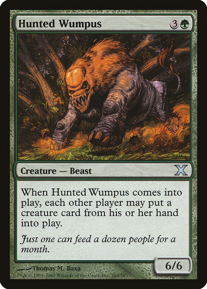 Hunted Wumpus - Foil