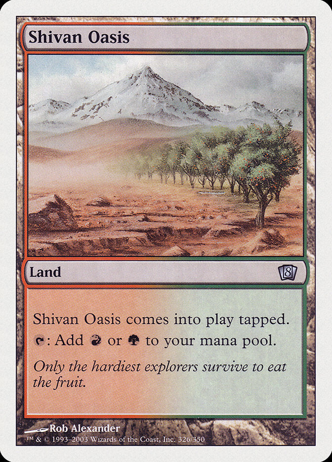 Shivan Oasis - Foil