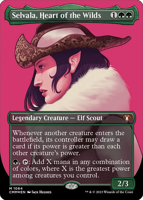 Selvala, Heart of the Wilds - Textured Foil