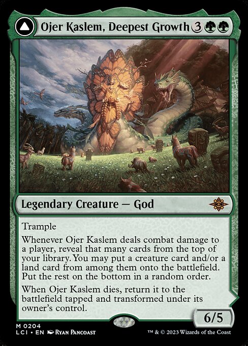 Ojer Kaslem, Deepest Growth - Foil