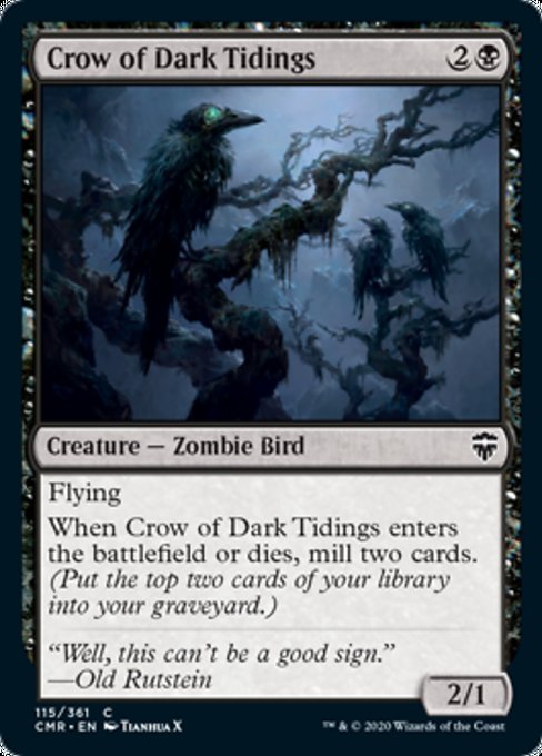 Crow of Dark Tidings - Foil
