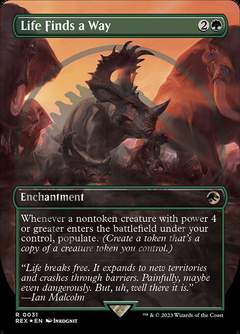 Life Finds a Way - Emblem Foil
