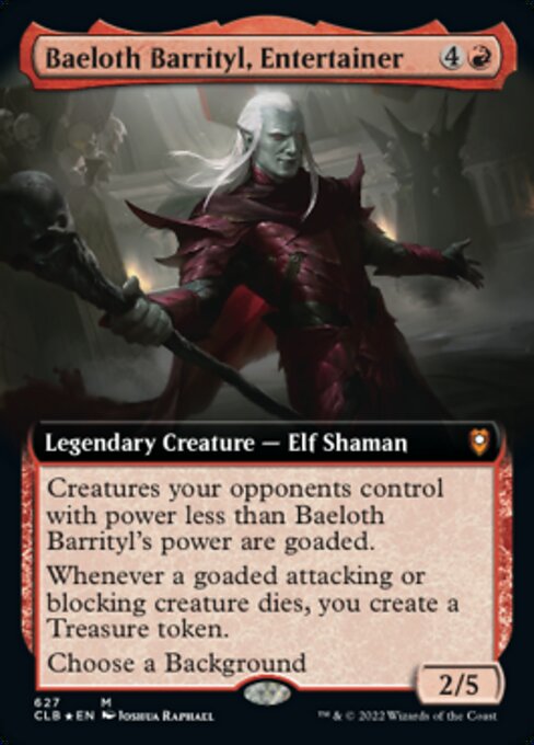 Baeloth Barrityl, Entertainer - Foil