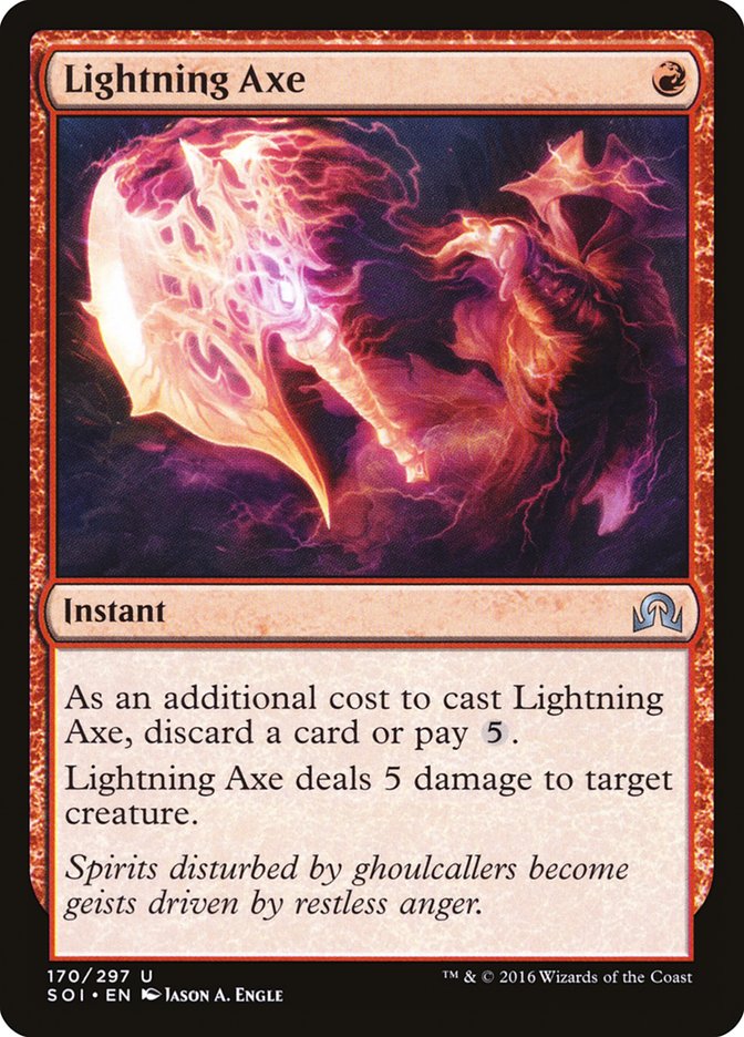 Lightning Axe - Foil
