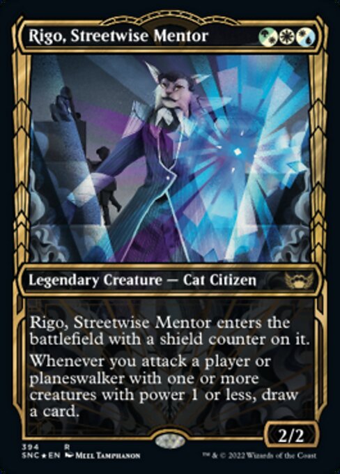 Rigo, Streetwise Mentor - Gilded Foil