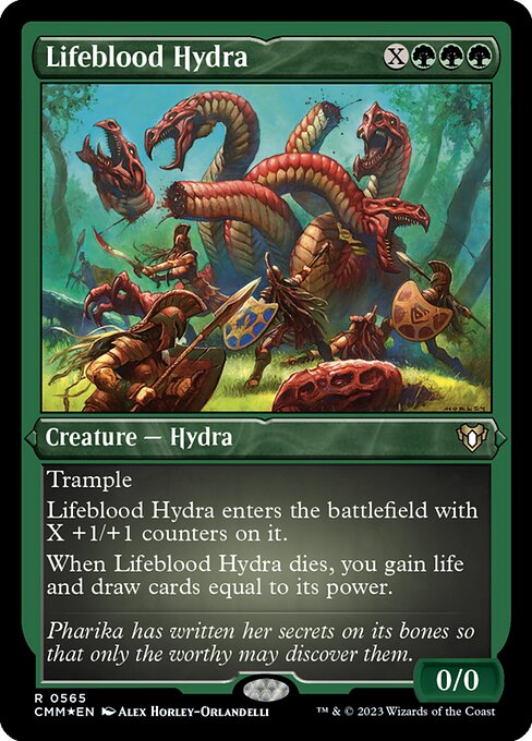 Lifeblood Hydra - Foil-Etched