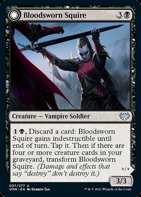 Bloodsworn Squire - Foil