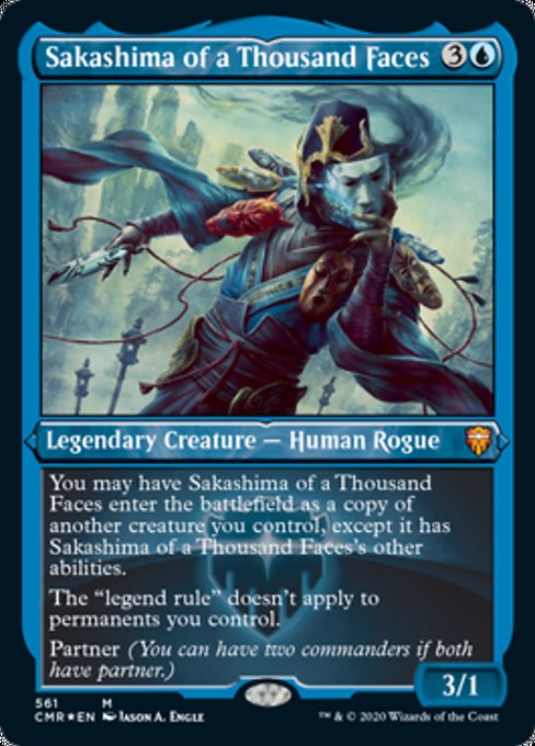 Sakashima of a Thousand Faces - Foil-Etched
