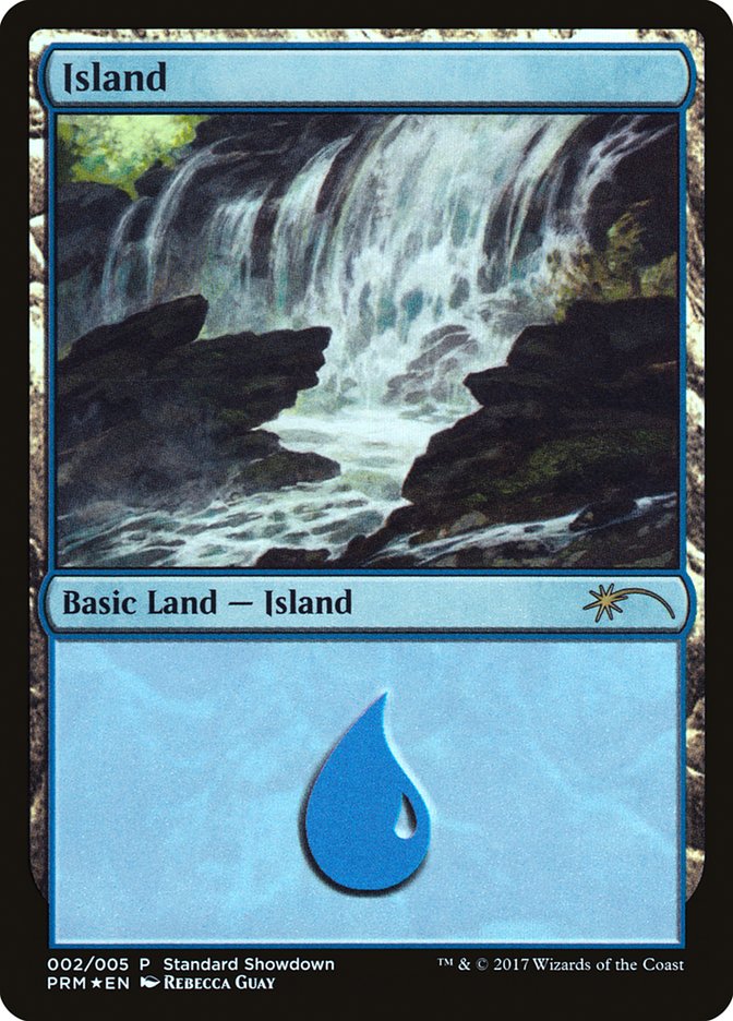 Island - Foil - Standard Showdown Promo