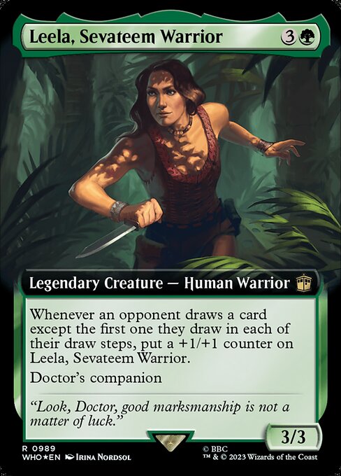 Leela, Sevateem Warrior - Surge Foil
