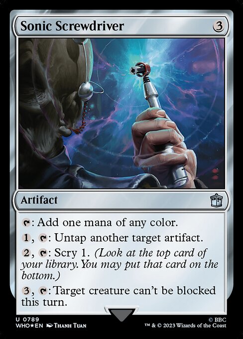 Sonic Screwdriver - Surge Foil