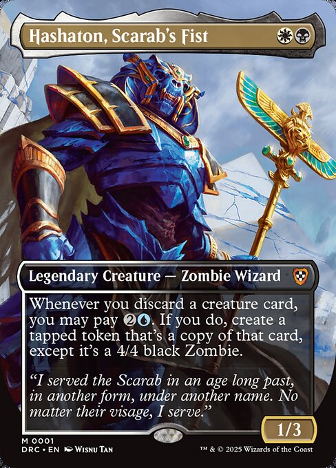 Hashaton, Scarab's Fist - Foil