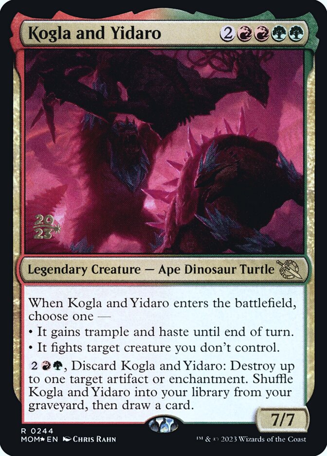 Kogla and Yidaro - Foil - Prerelease Promo