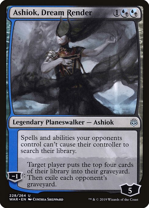Ashiok, Dream Render (Japanese Alternate Art) - Foil