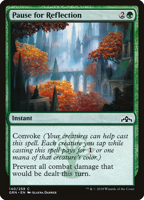 Pause for Reflection - Foil