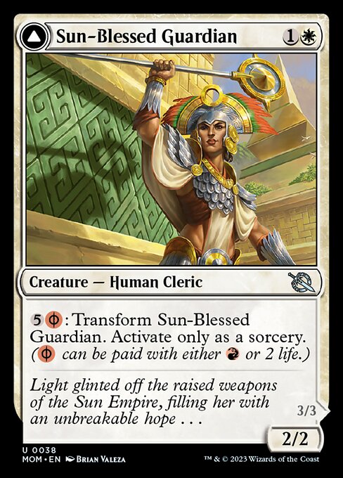 Sun-Blessed Guardian - Foil